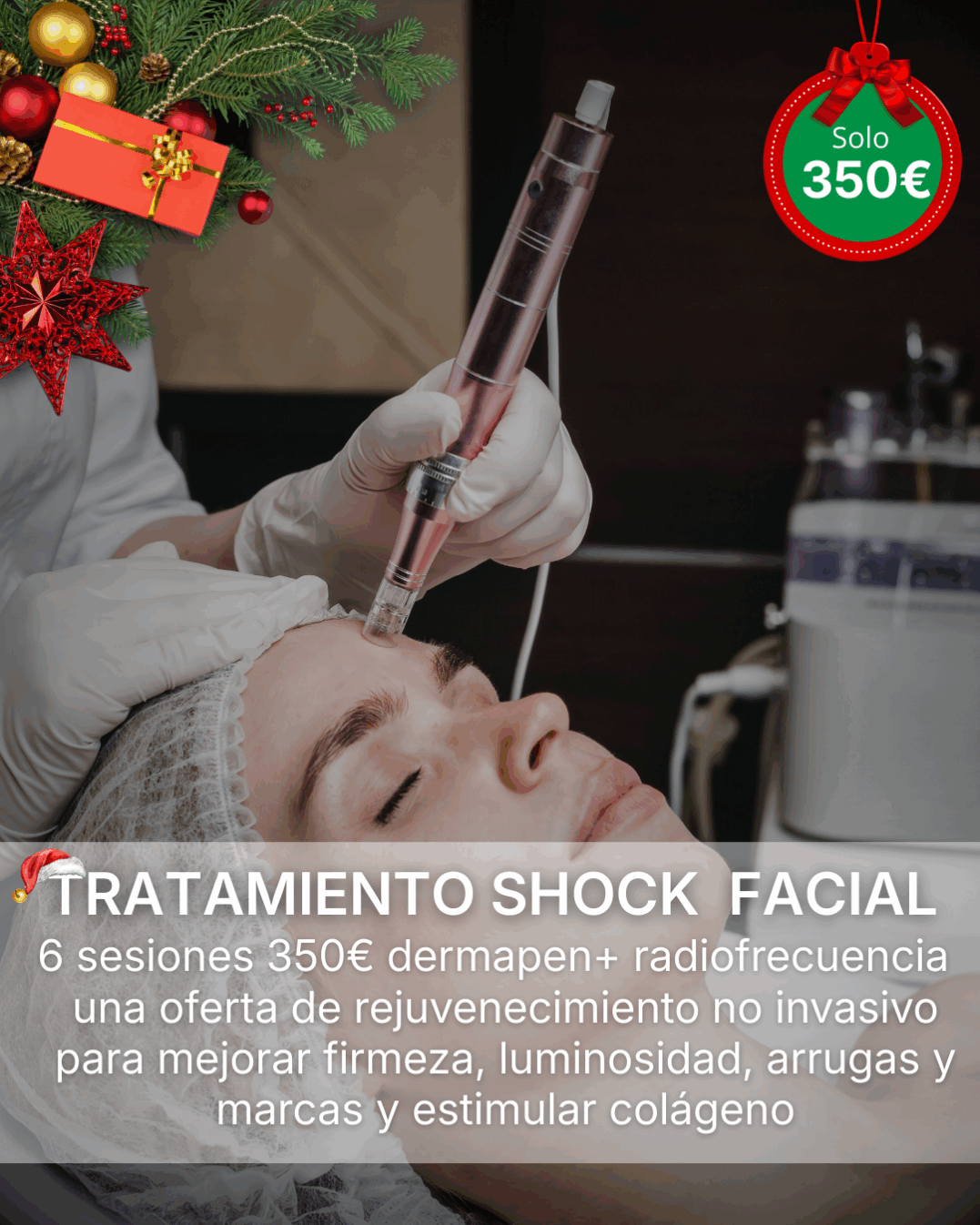 Tratamiento shock  facial - Dermapen y Radiofrecuencia
